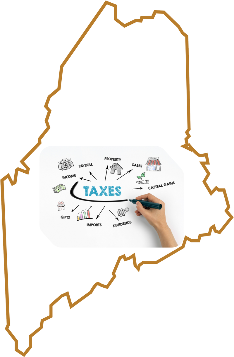 Maine taxes handled by Compass Tax Center — federal and state returns